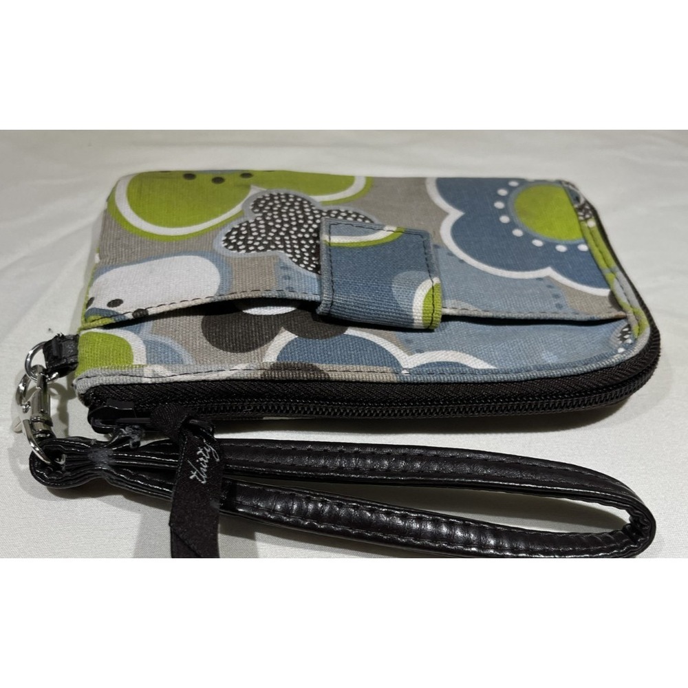 Thirty-One Wristlet Cool Zip Wallet Clutch With Card‎ Slots Inside Change